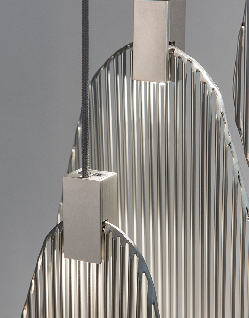 Подвесной светильник Delight Collection 5046P/M satin nickel