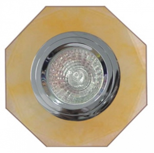 Встраиваемый светильник Elvan TCH-6220-GY-5.3-Yl-Gl