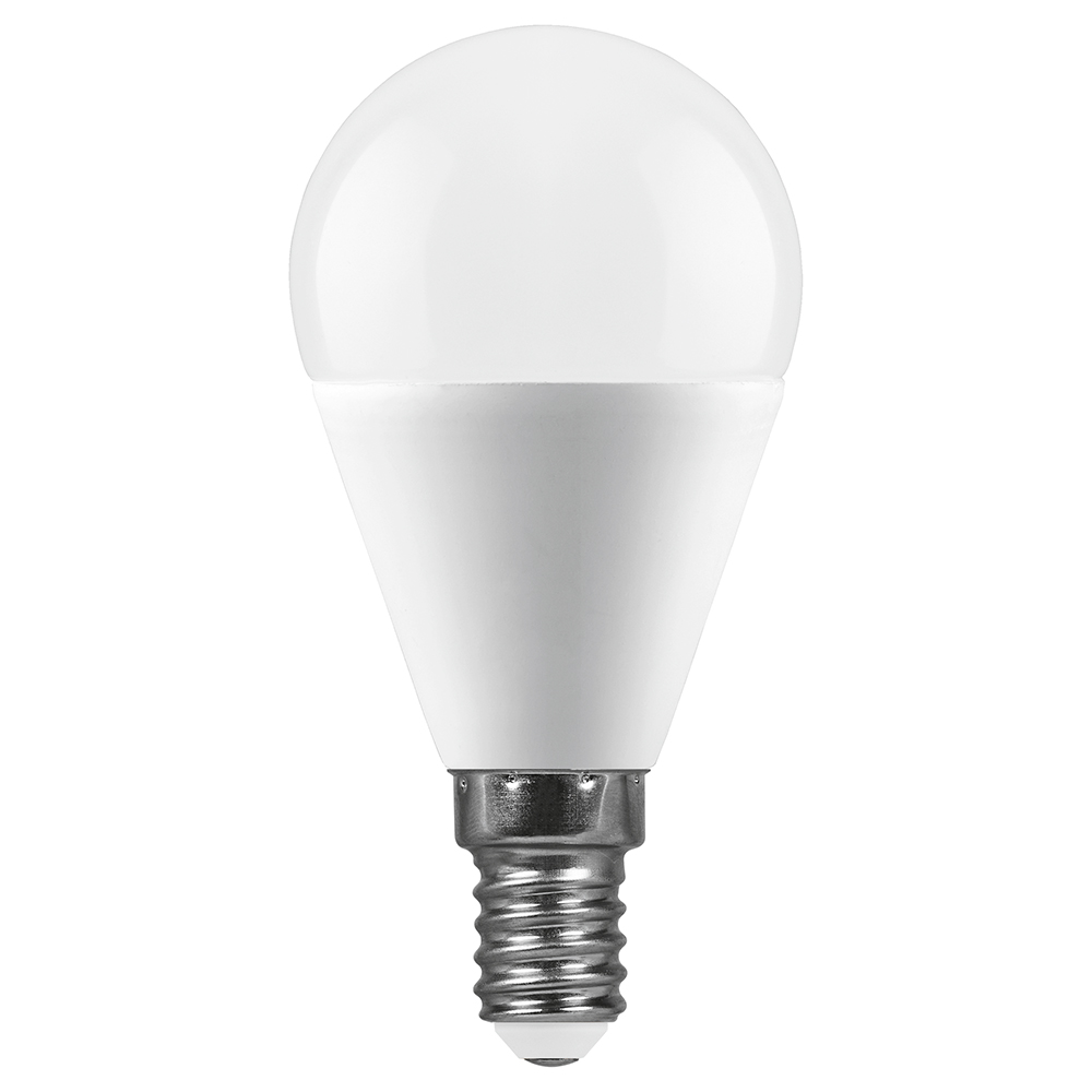 Лампа светодиодная Feron LB-990 Шарик E14 15W 175-265V 2700K 53402