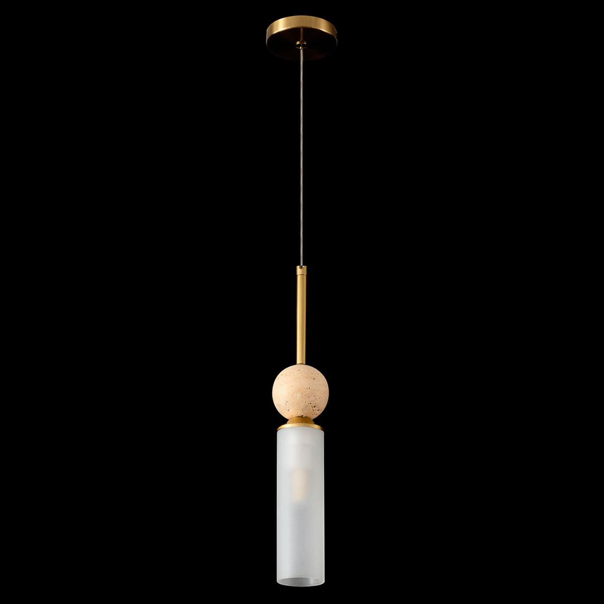 Подвесной светильник Crystal Lux SIMPLY SP1 BRASS