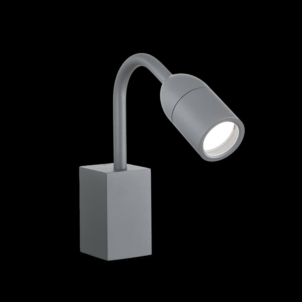 Уличный настенный светильник Ideal Lux Loop AP1 Antracite 179155
