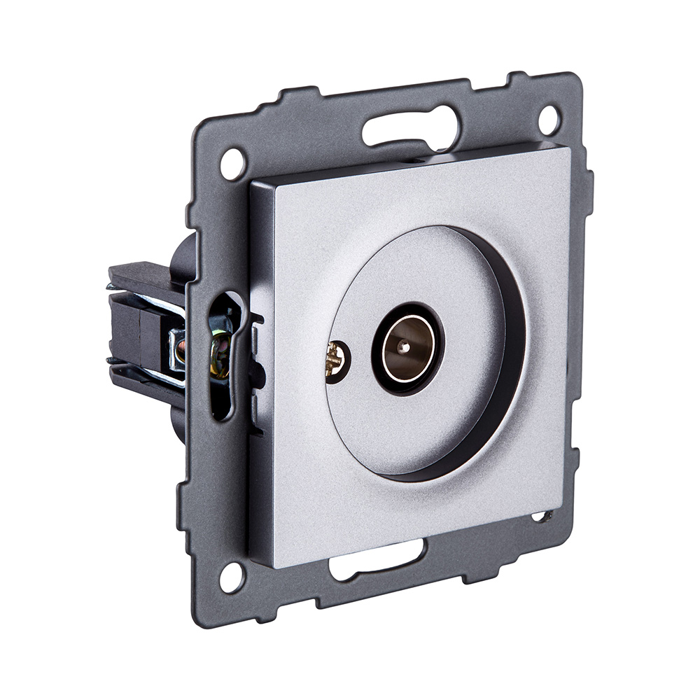 Розетка TV (папа), серый Kollinger REA-007GY для Aspekt, Eleganz, Reflex