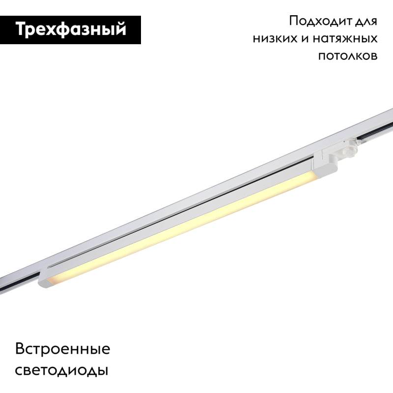 Трековый трехфазный светильник ST Luce ST663.536.40