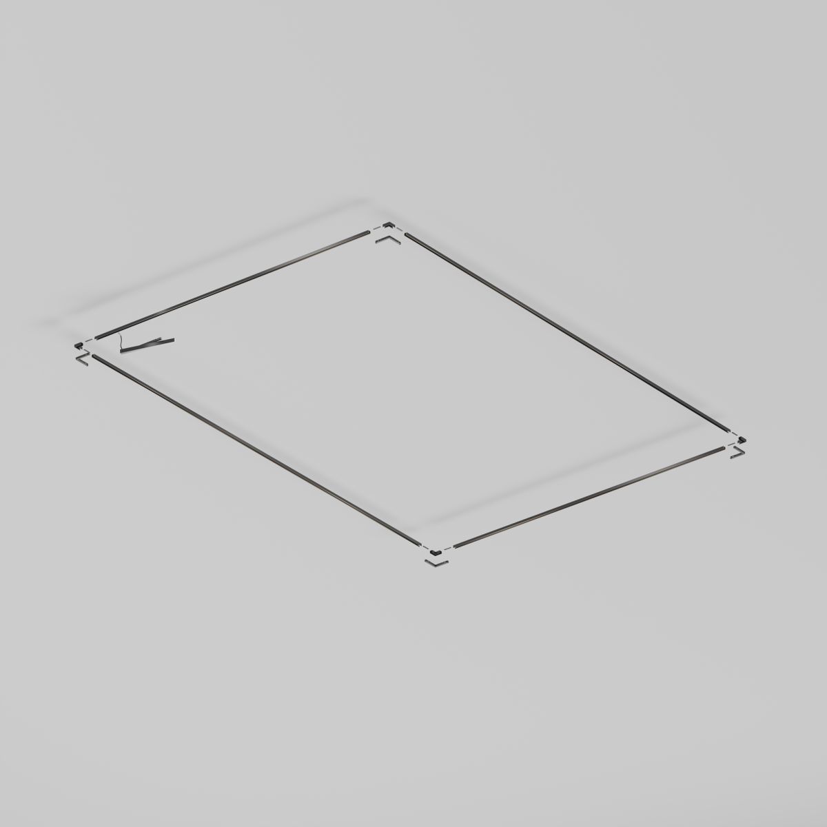 Шинопровод накладной Maytoni Technical Exility X TRX239-412B