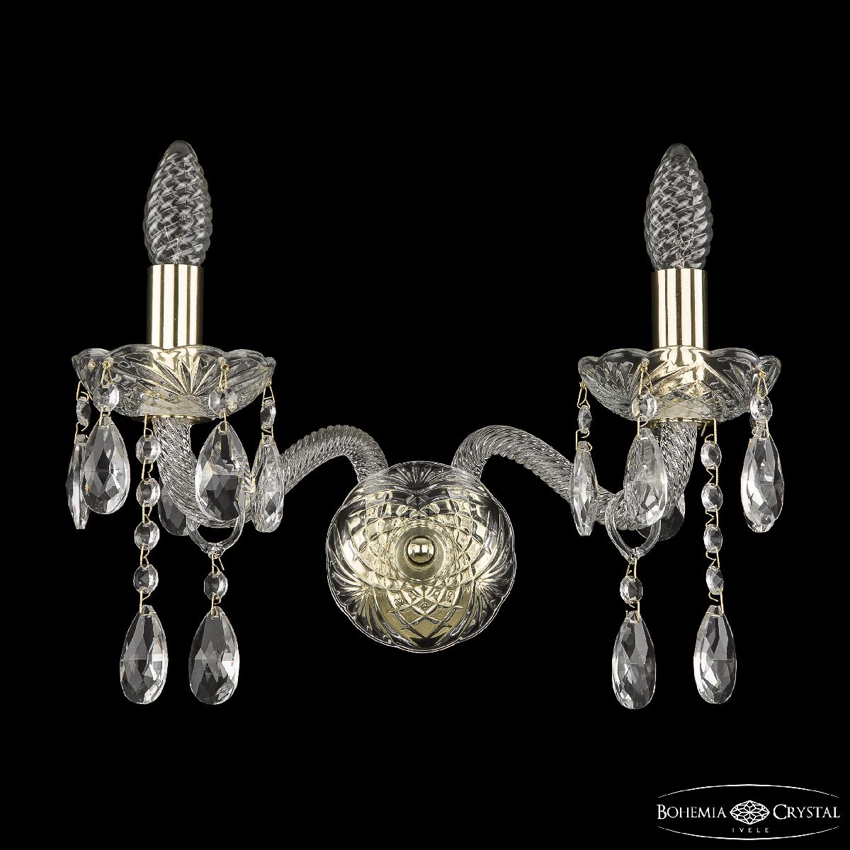 Бра Bohemia Ivele Crystal 107B/2/165 G