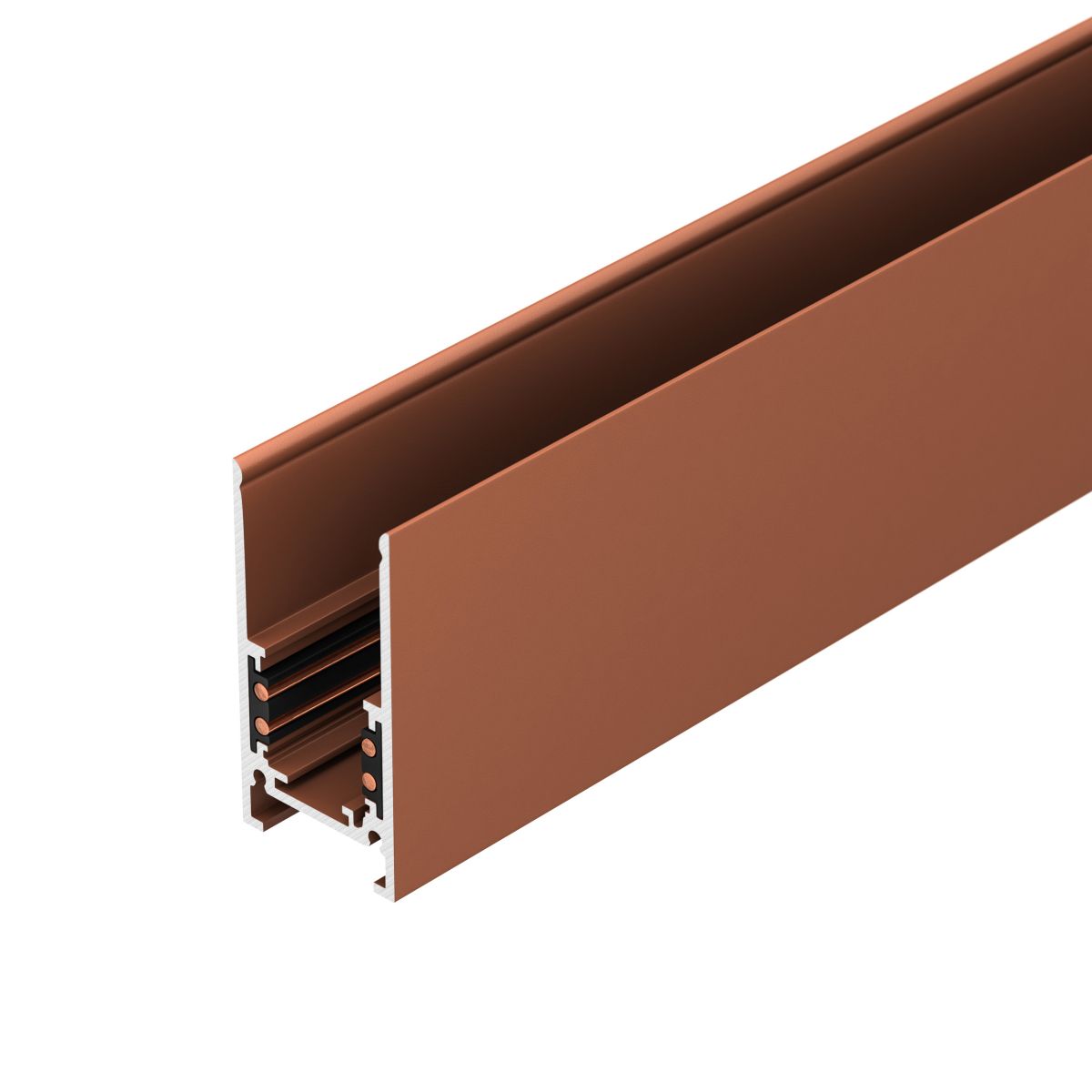 Шинопровод магнитный накладной Arlight MAG-ORIENT-COLOR-TRACK-2652-2000 (RAL8004) (IP20 Металл) 065743
