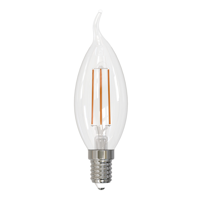Лампа светодиодная Volpe Optima LED-CW35-5W/4000K/E14/CL/SLF UL-00008335