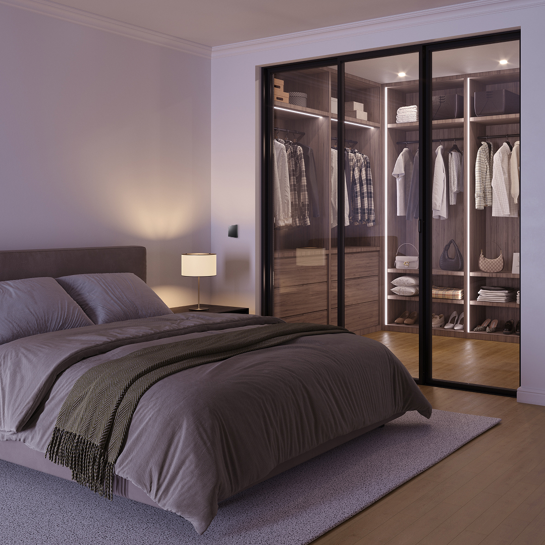 Выключатель кинетический 1кл., IP44, 2,4 ГГц, Smart, чер. Apeyron 04-81
