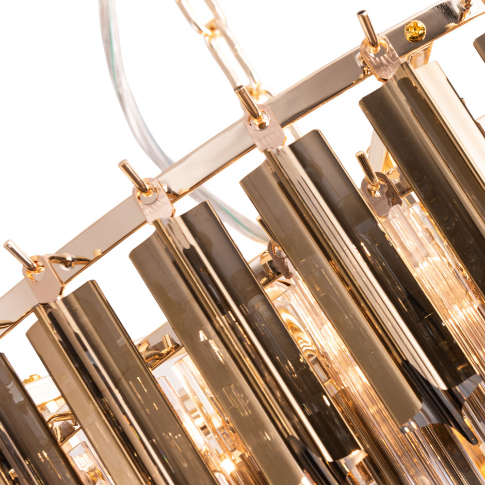 Подвесной светильник хрустальный Divinare Frizzante 1683/01 LM-7