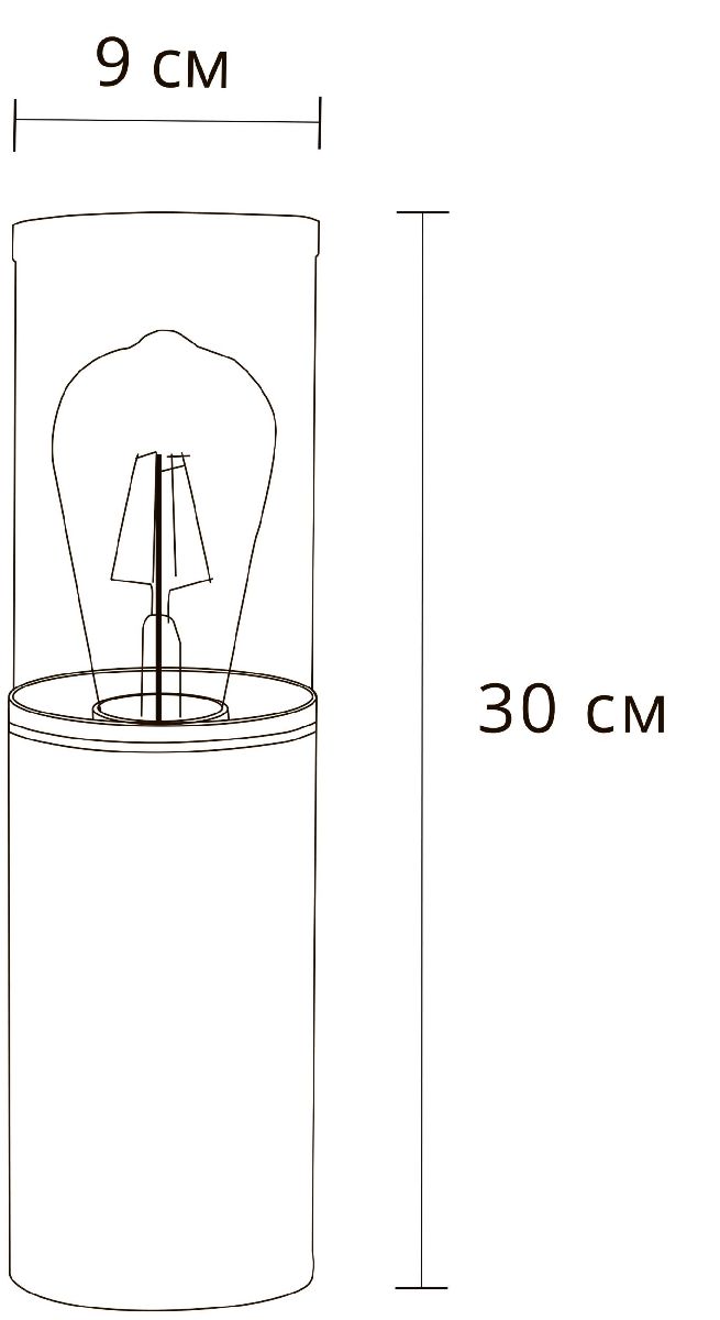 Ландшафтный светильник Arte Lamp Wazn A6218FN-1BK