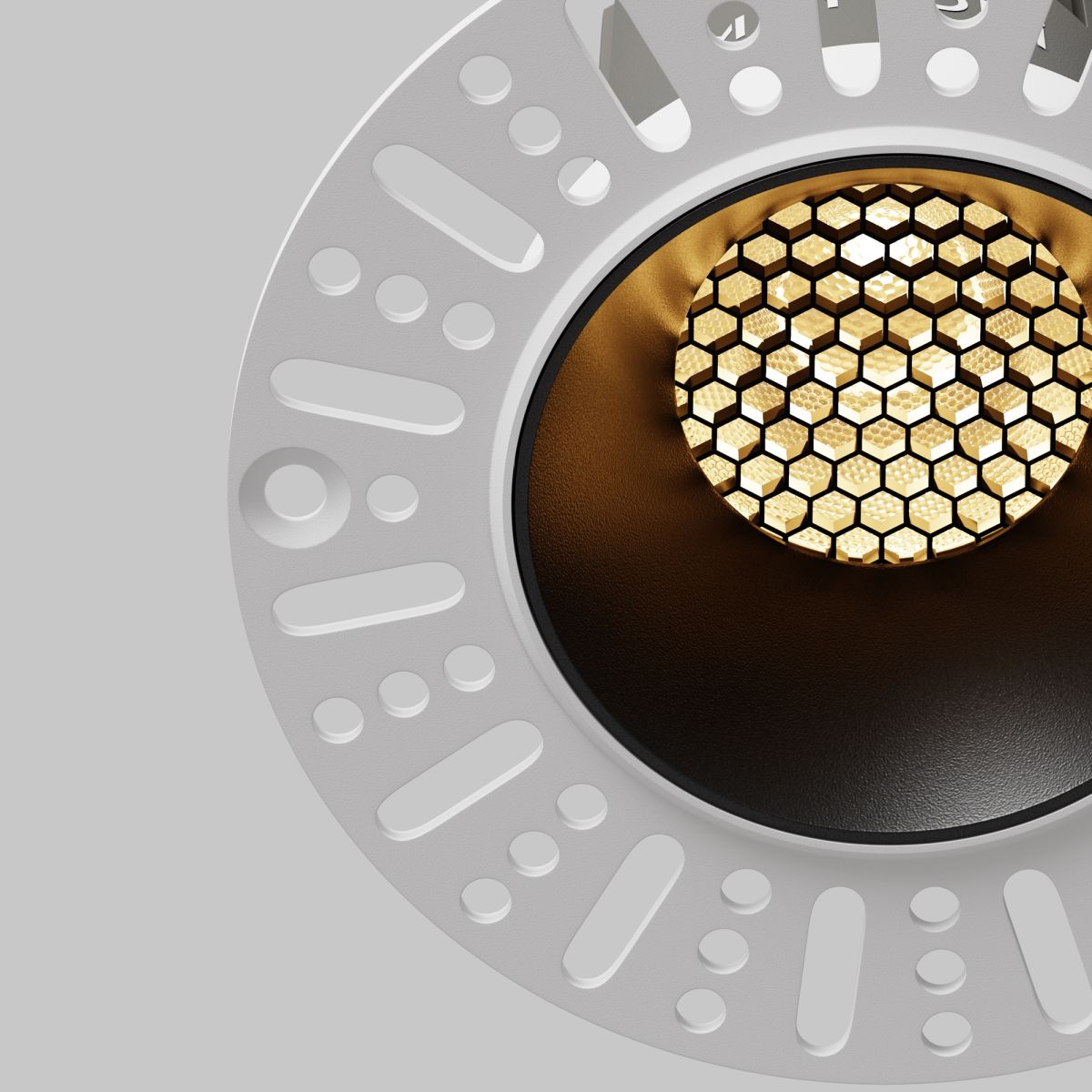 Встраиваемый светильник Maytoni Technical Dip DL124-10W-2.7K-TRS-B