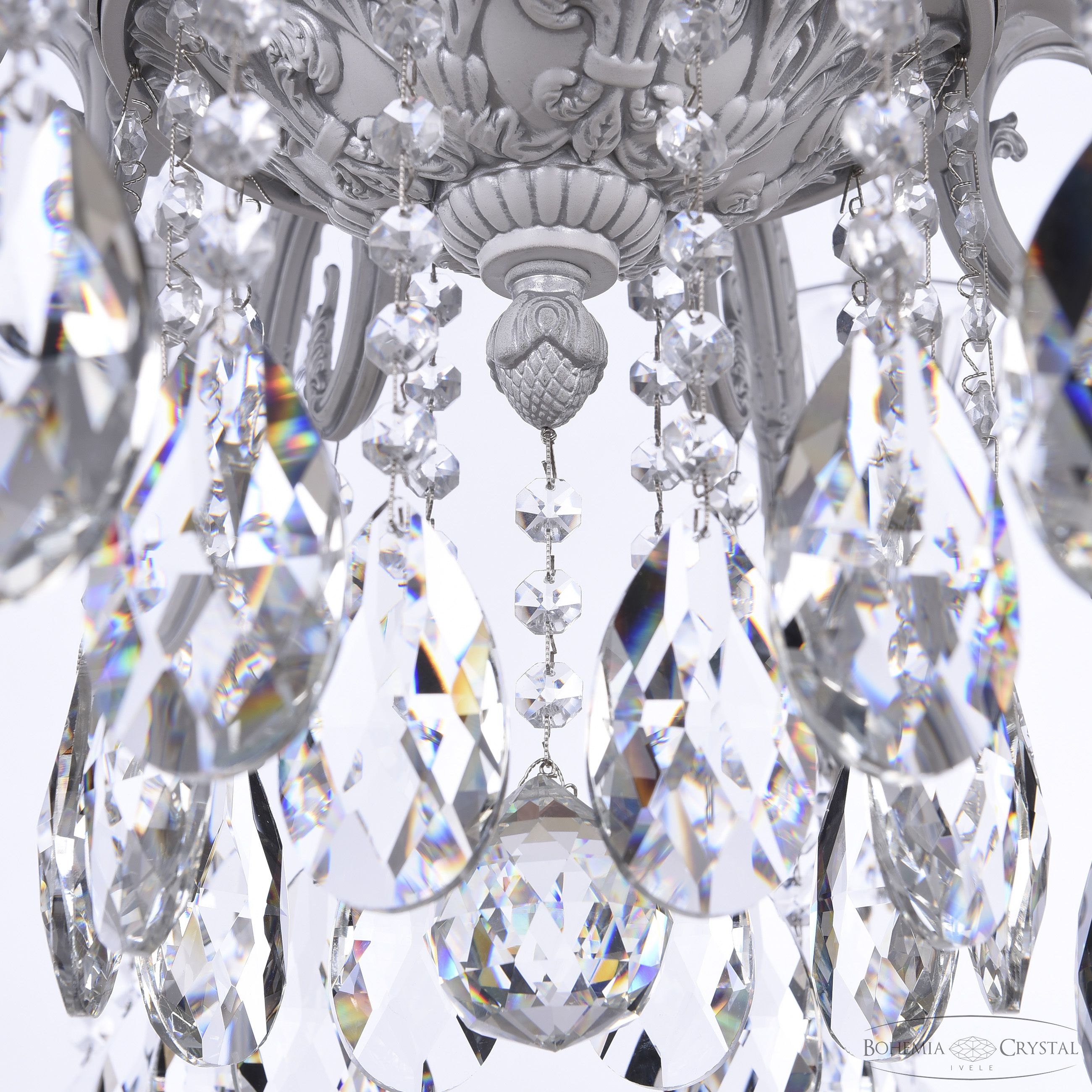 Подвесная люстра Bohemia Ivele Crystal AL79101/10/300 A WMN P Clear/M-1H