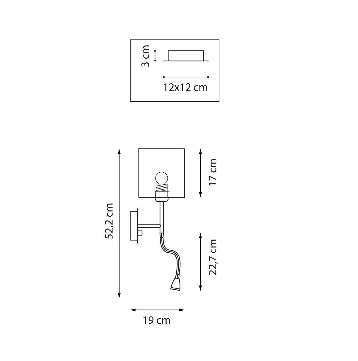 Бра Lightstar Flop 766627