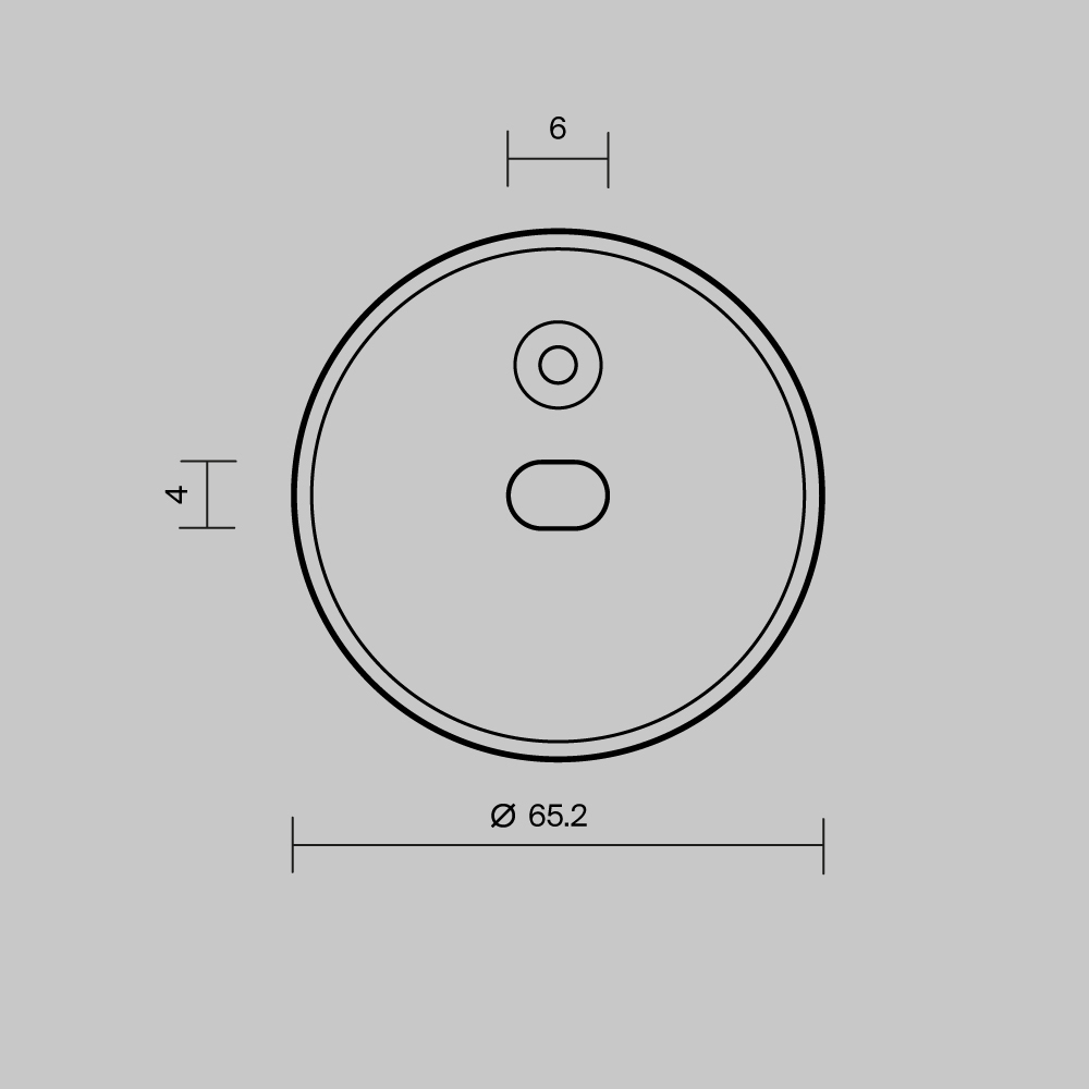 Комплект заглушек для профиля D30 2шт Maytoni Led Strip ALM-D30-EC 642081