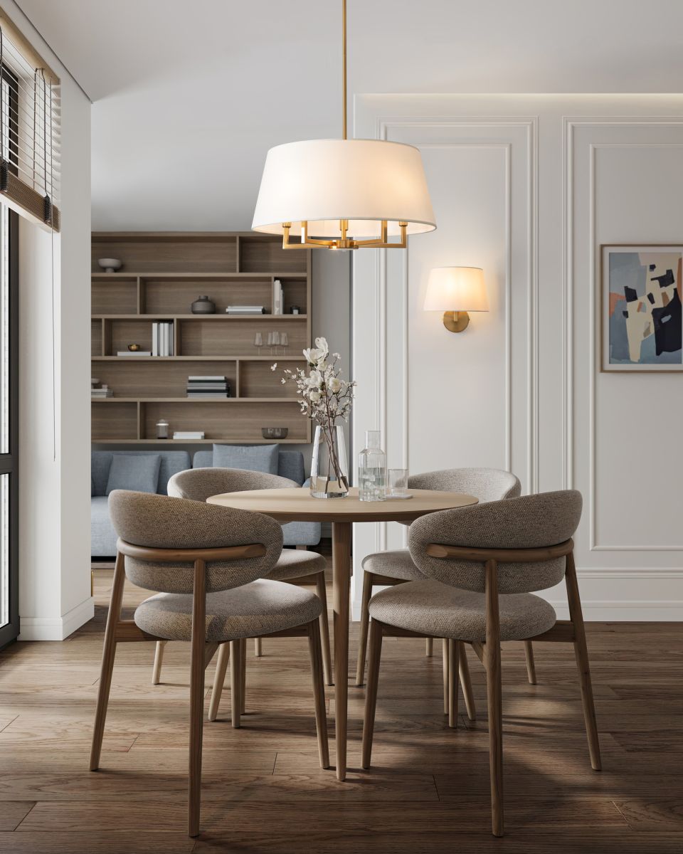 Люстра на штанге Freya Graceful FR2042CL-03BS