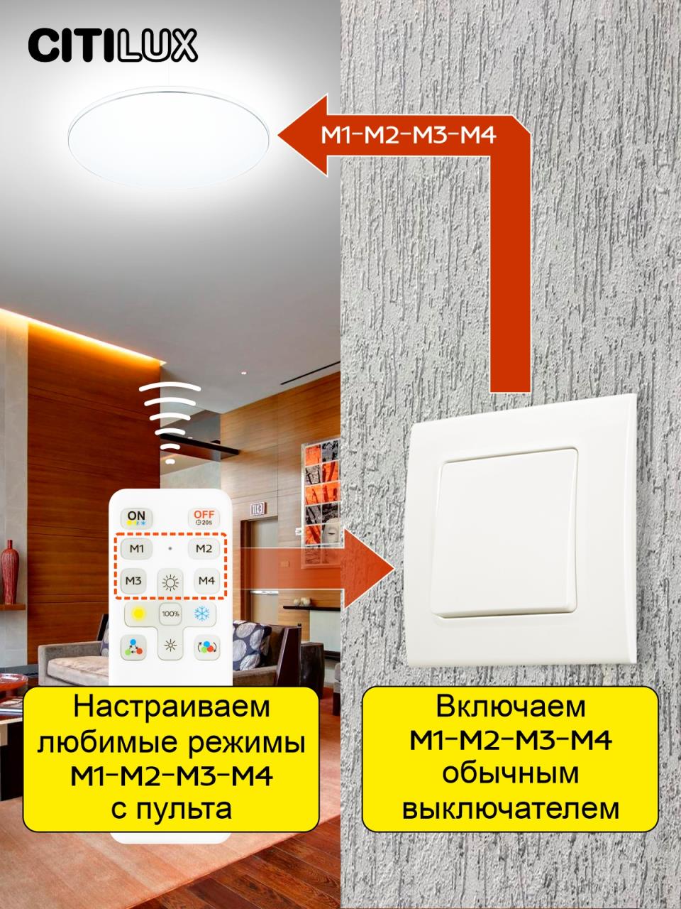 Потолочный светильник Citilux Астрон CL733900G в Москве