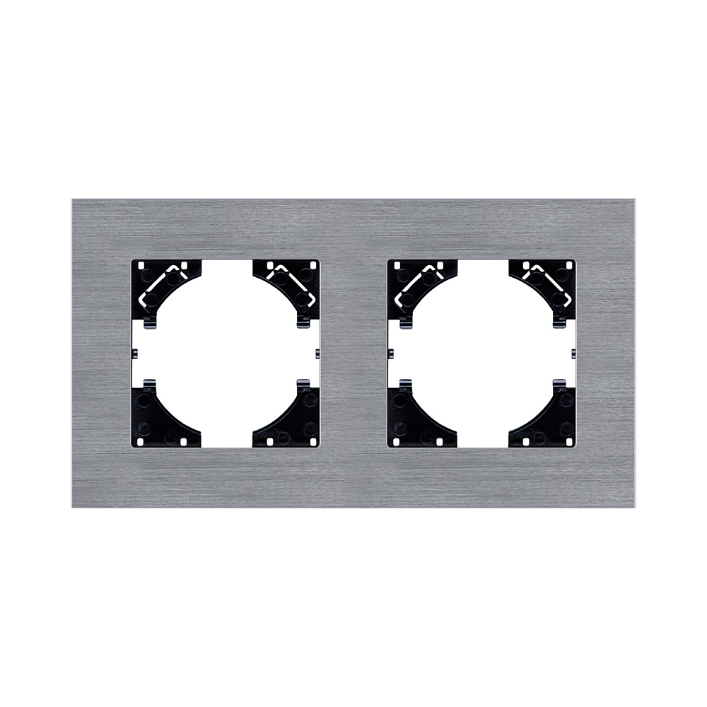 Рамка 2-постовая, серый Kollinger Reflex AL RA2GY