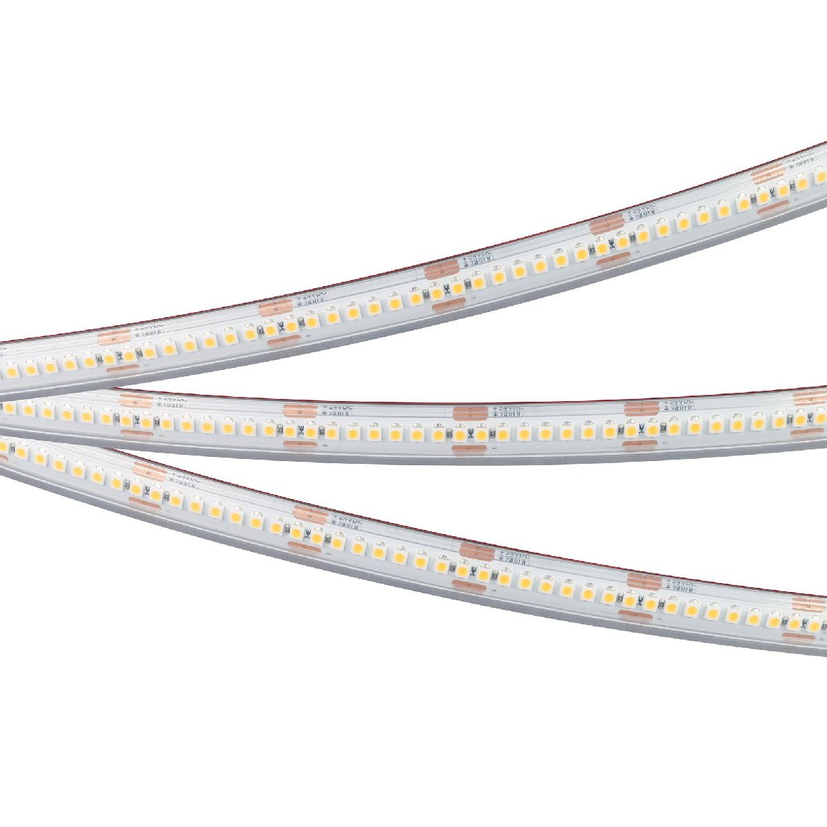 Светодиодная герметичная лента Arlight RTW-PS-A240-12mm 24V Warm3000 (19 W/m, IP67, 5m) 052645