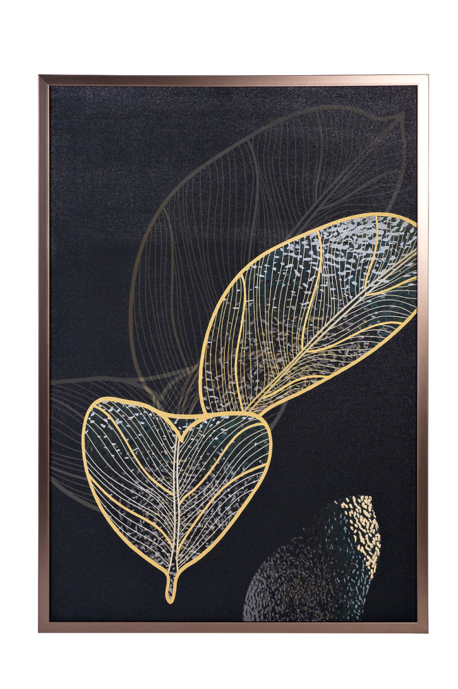 Холст Золотые листья-2 Garda Decor 89VOR-GOLDEN LEAVES-2