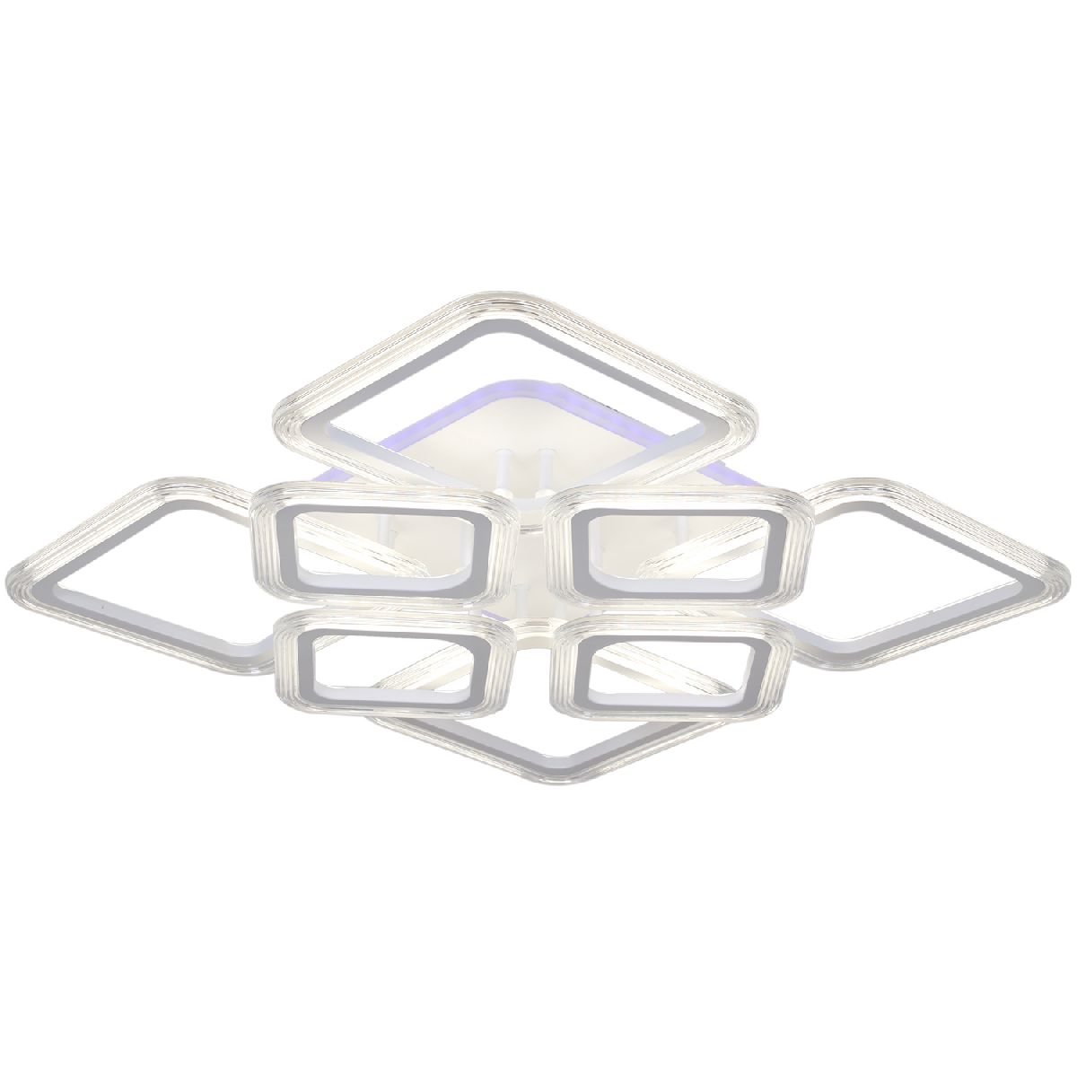 Потолочная люстра Reluce 09826-3.3-4+4A WH (RGB)