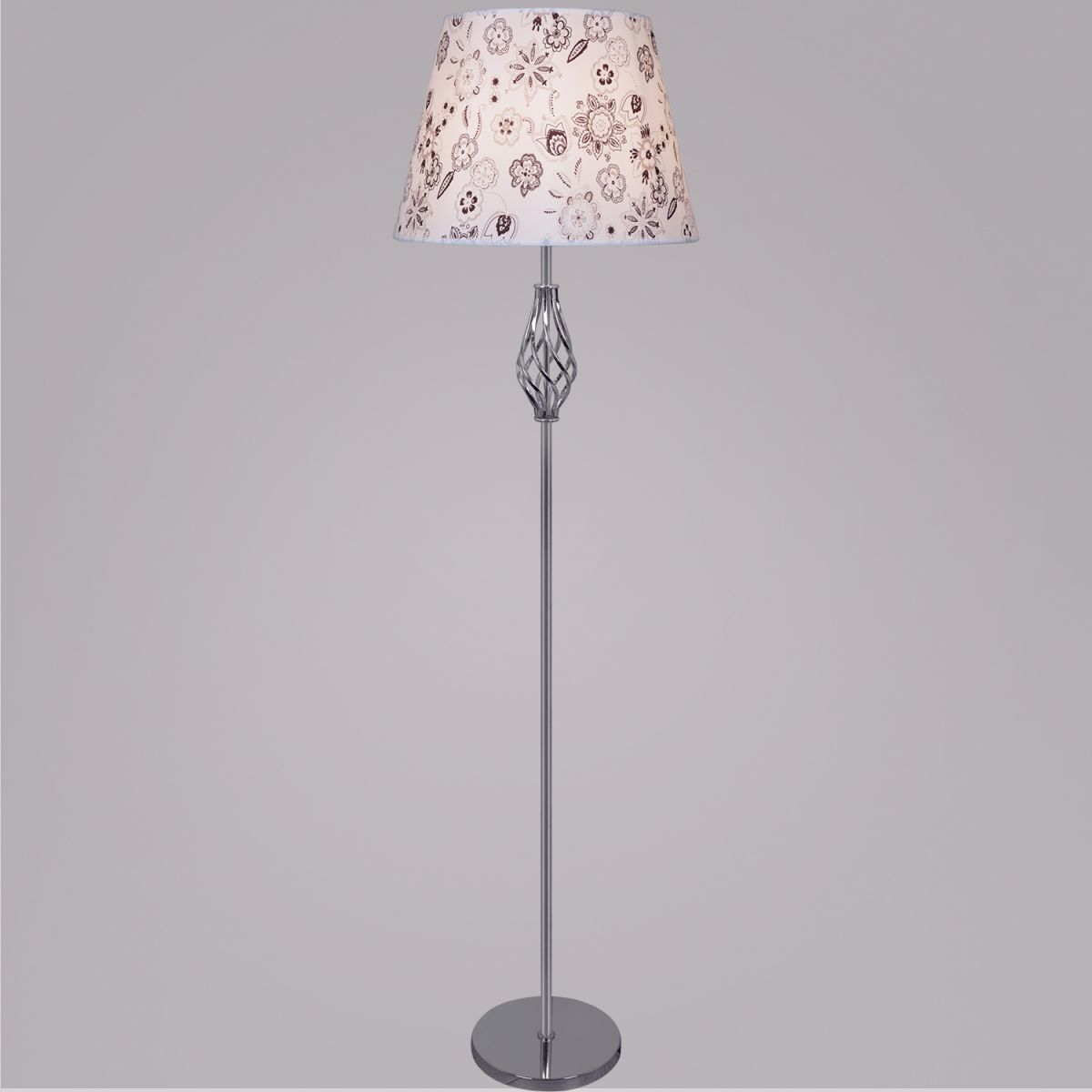 Торшер Reluce 86578-0.6-01 CH (SHADE 1718B WH)