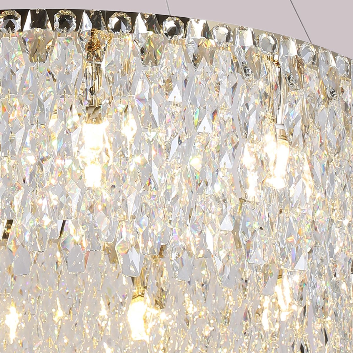 Подвесная люстра Illumico IL5051-800PZF-25 GD ELITE