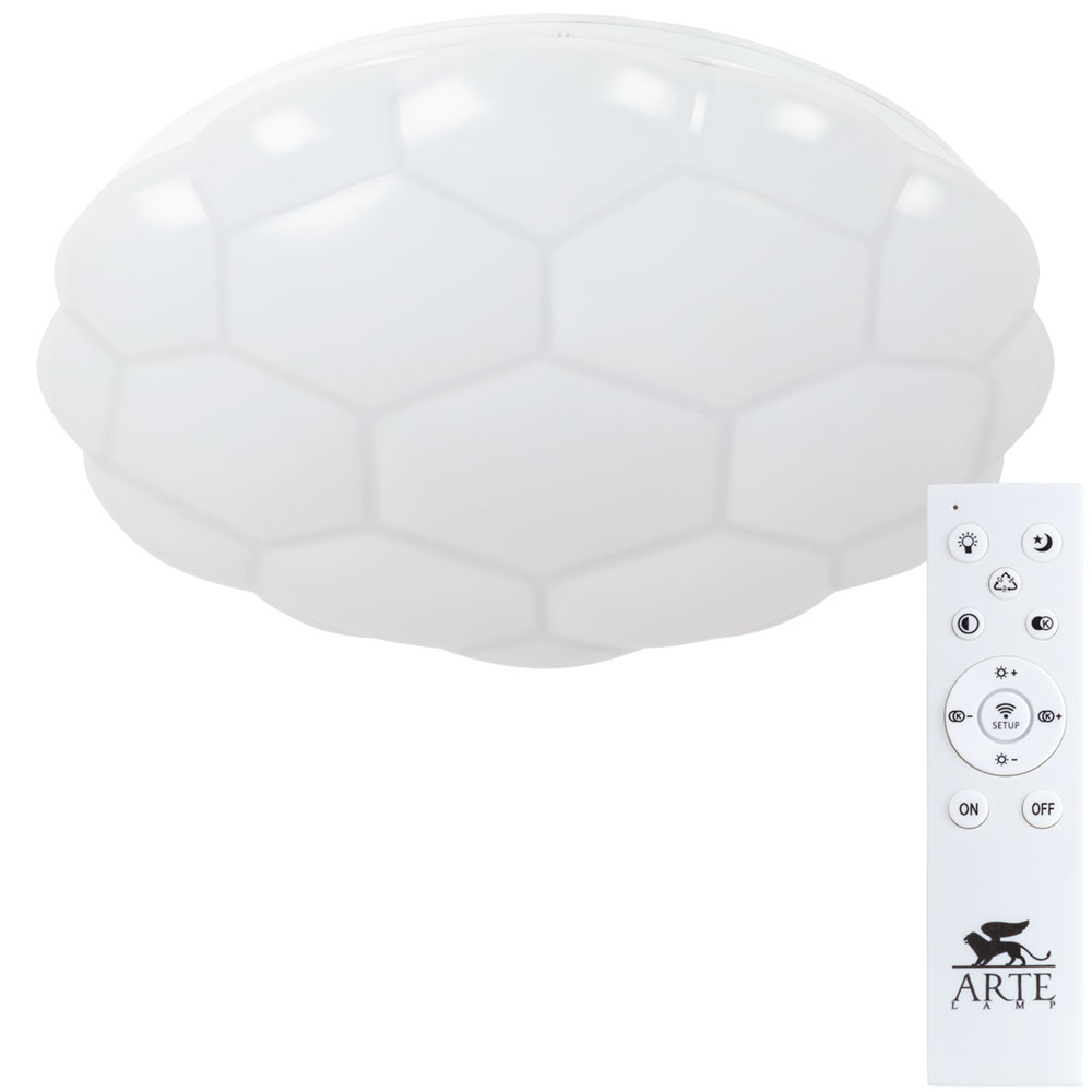 Потолочный светодиодный светильник Arte Lamp Biscotti A2676PL-72WH