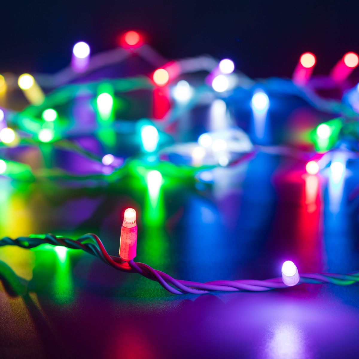 Светодиодная гирлянда Нить ArdecoledСмарт Ardecoled ARD-MOOD-PRO-5000-WHITE-50LED RGB (230V, 5.5W, Tuya Wi-Fi) (IP65) 061810
