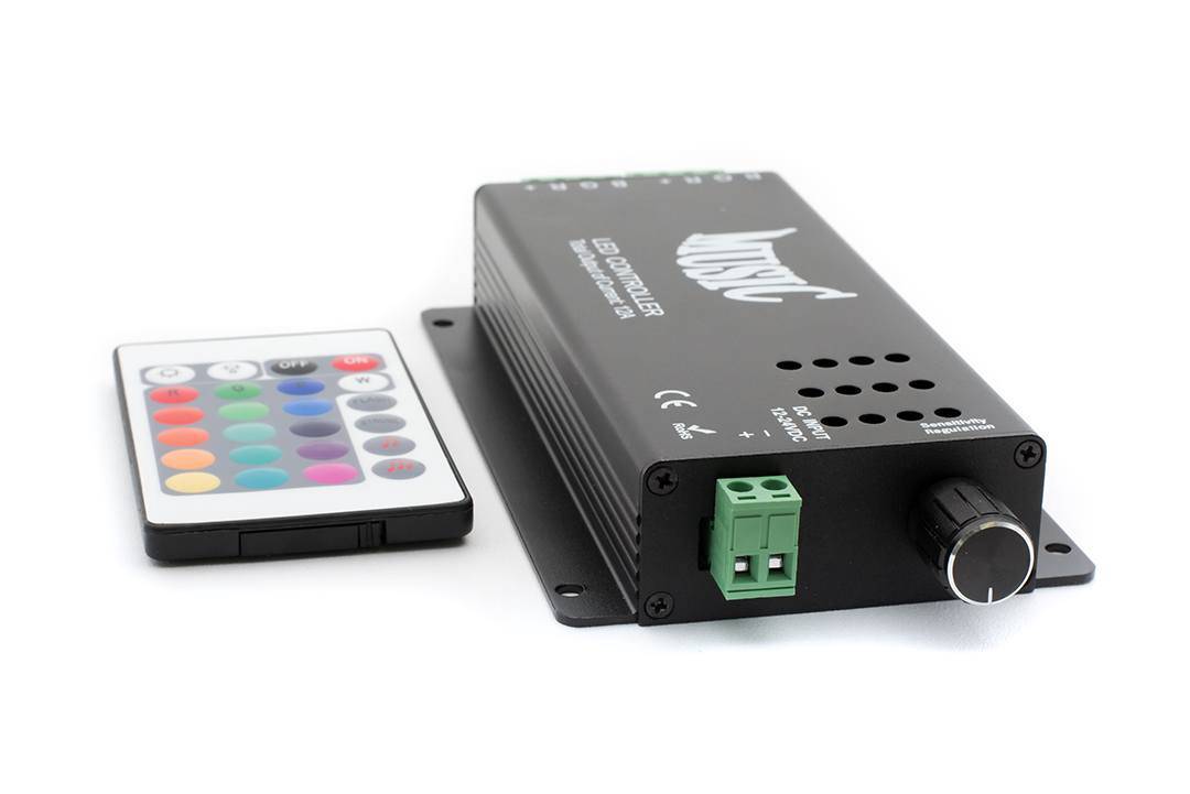 Контроллер для ленты SWG IR-RGB-12A-music 000935