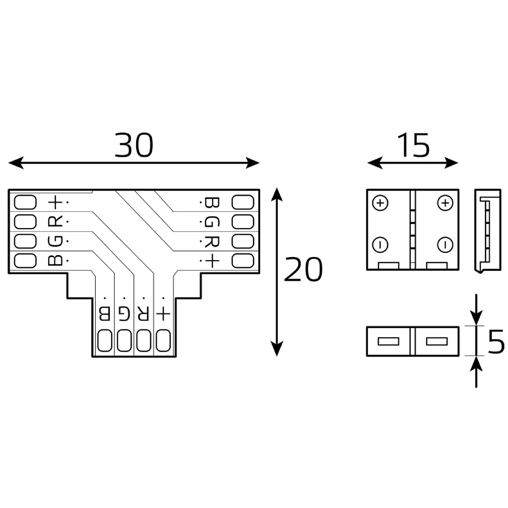 Набор коннекторов Gauss Basic BT430