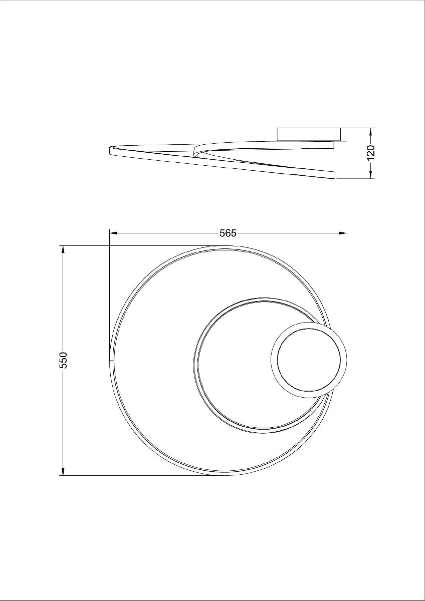 Потолочная люстра Arte Lamp Millo A3893PL-30BK