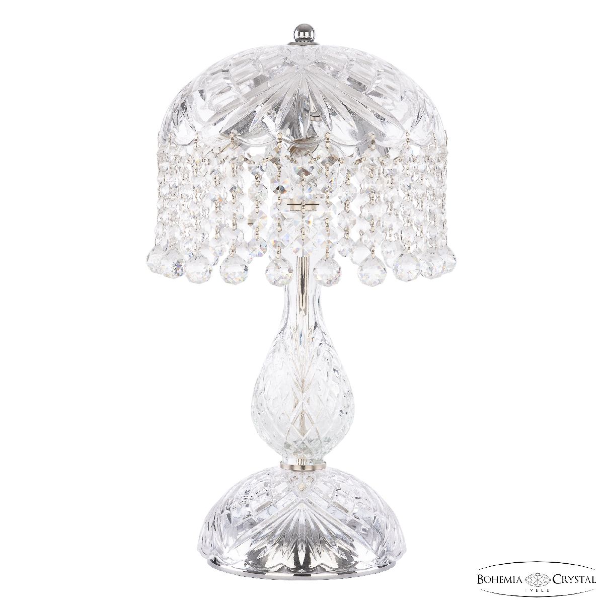 Настольная лампа Bohemia Ivele Crystal 14781L1/22 Ni Balls