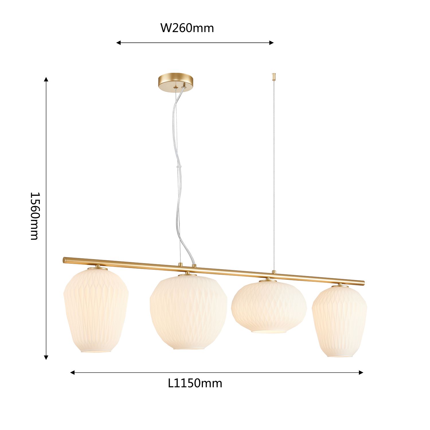 Подвесная люстра Favourite Comical 4052-4P