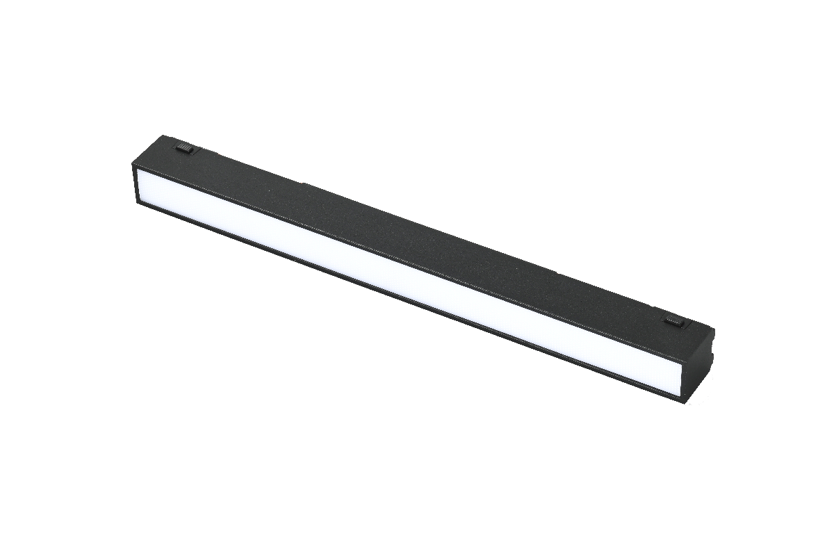 Трековый магнитный светильник iLedex Vision 4825-038-L293-12W-110DG-3000K-BK