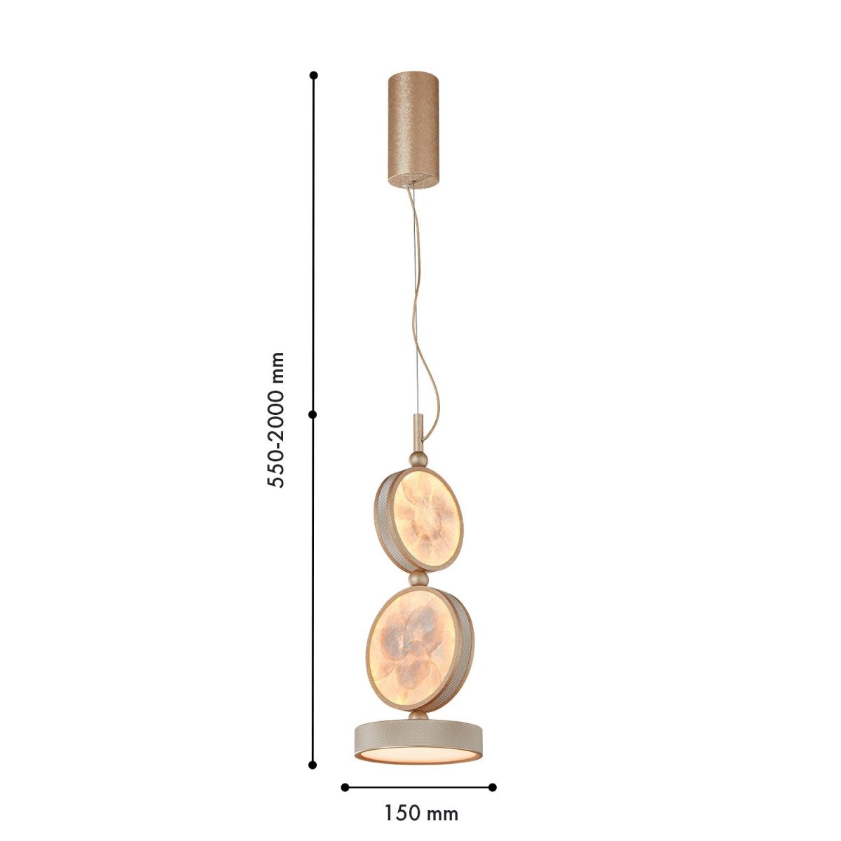 Подвесной светильник Favourite Solarius 4858-1P