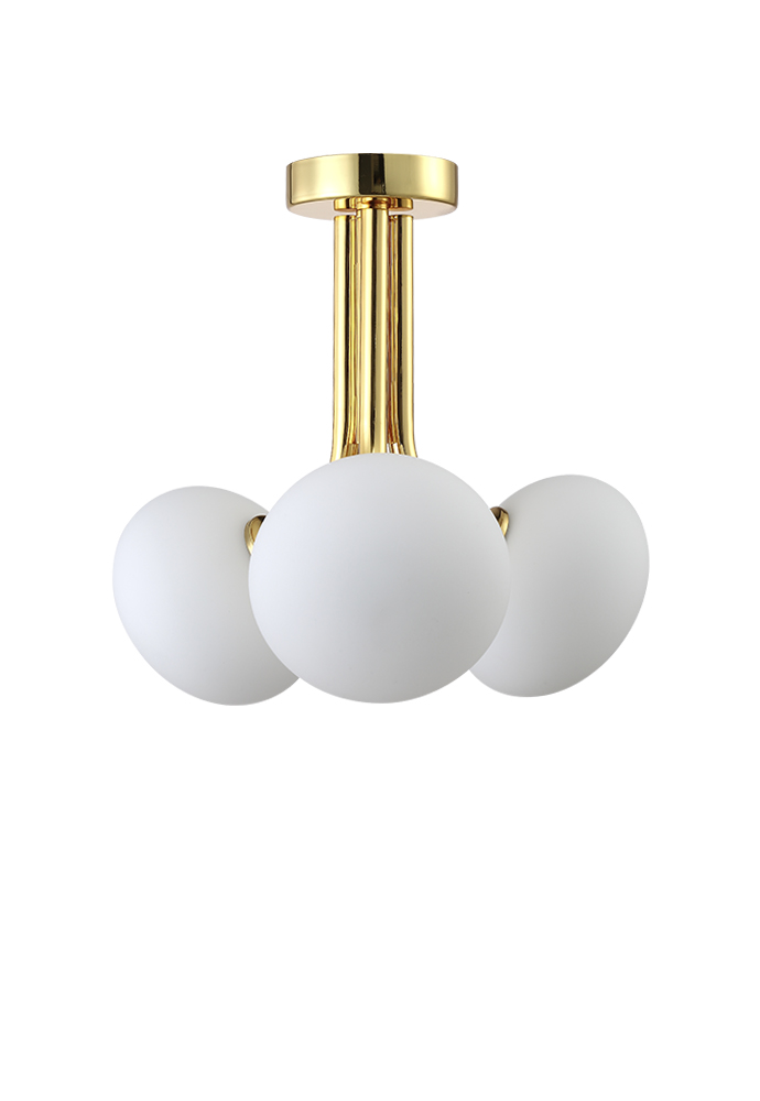 Подвесной светильник Crystal Lux ALICIA SP3 GOLD/WHITE