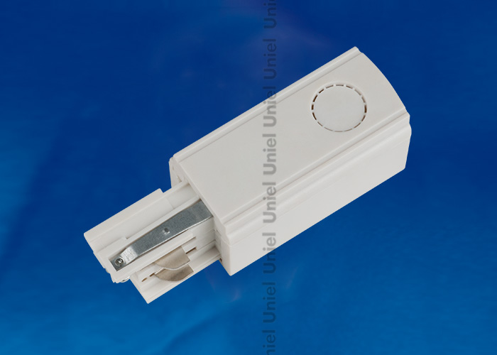 Трехфазный ввод питания для шинопровода Uniel UBX-A01 WHITE 1 POLYBAG 09735