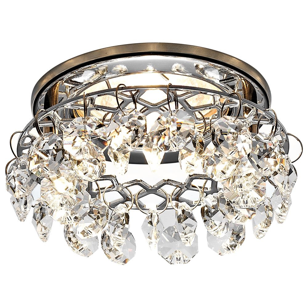 

Встраиваемый светильник Ambrella light Crystal K7070 CL/CH