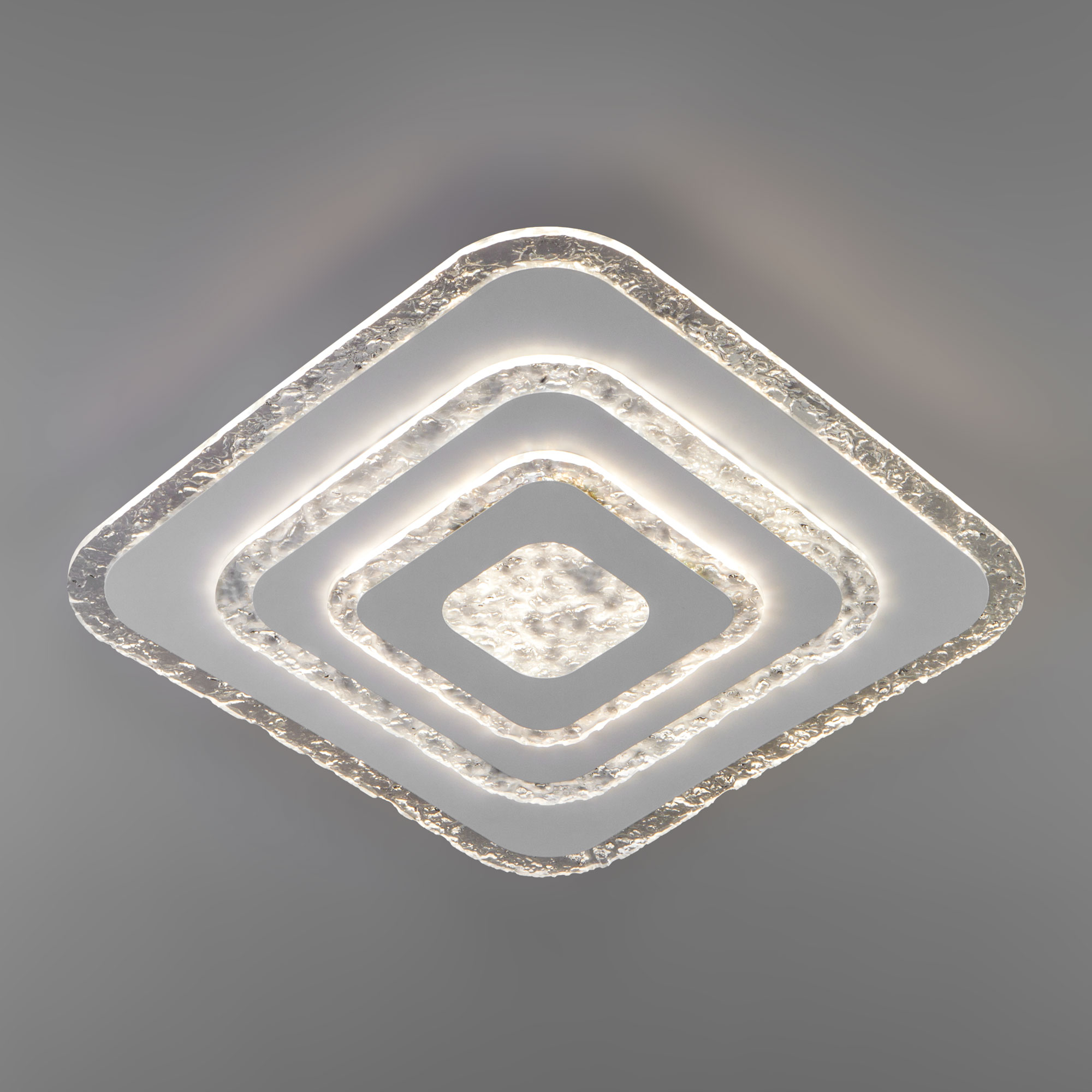 Потолочный светодиодный светильник Eurosvet Freeze 90211/1 белый