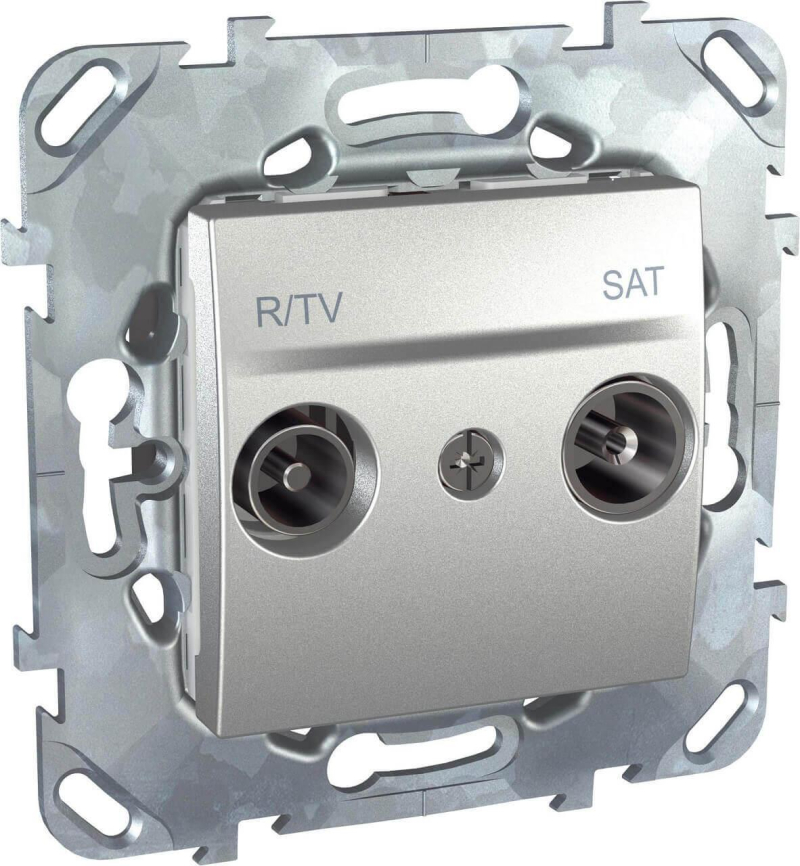 Розетка R-TV/SAT оконечная Schneider Electric Unica MGU5.455.30ZD