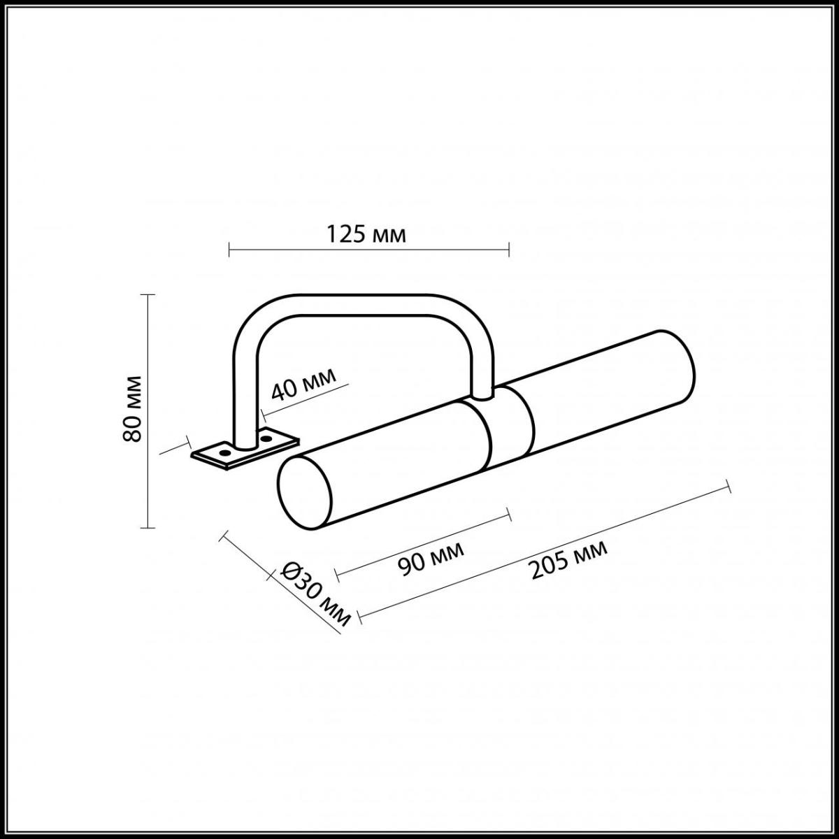 Подсветка для зеркал Odeon Light Izar 2445/2