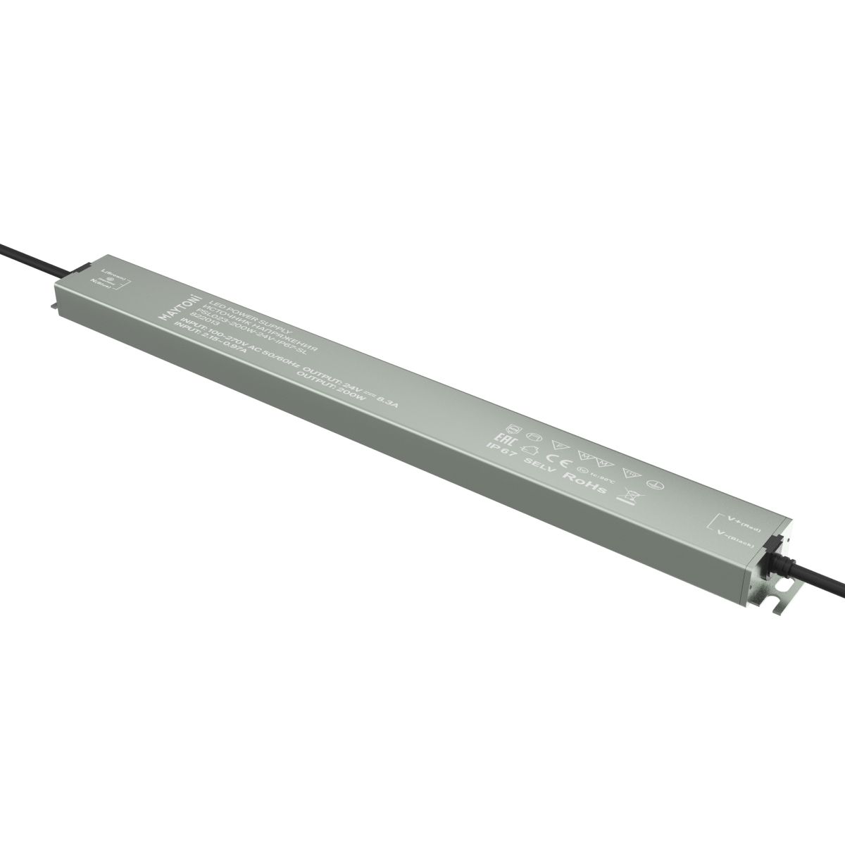 Блок питания Maytoni Led Strip PSL023 24В 200Вт IP 67 822013