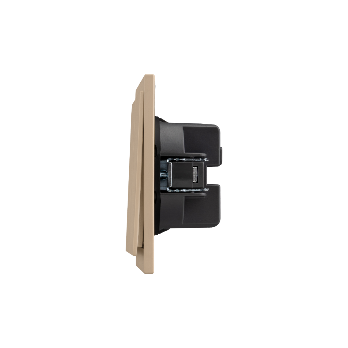 Выключатель SETE 2 кл 10А с/у кашемир IP20/IP44 KRANZ KR-79-0706-2