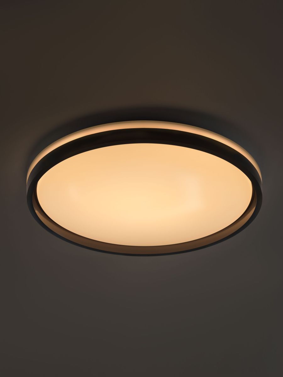 Потолочный светильник Эра SPB-6 Opal 86W-3K-6,5K-RC GR с ДУ Б0070182