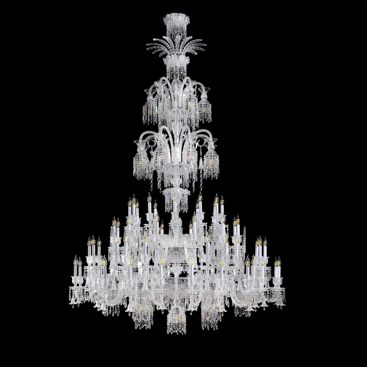 Подвесная люстра Crystal Lux VERSAILLES SP93 CHROME