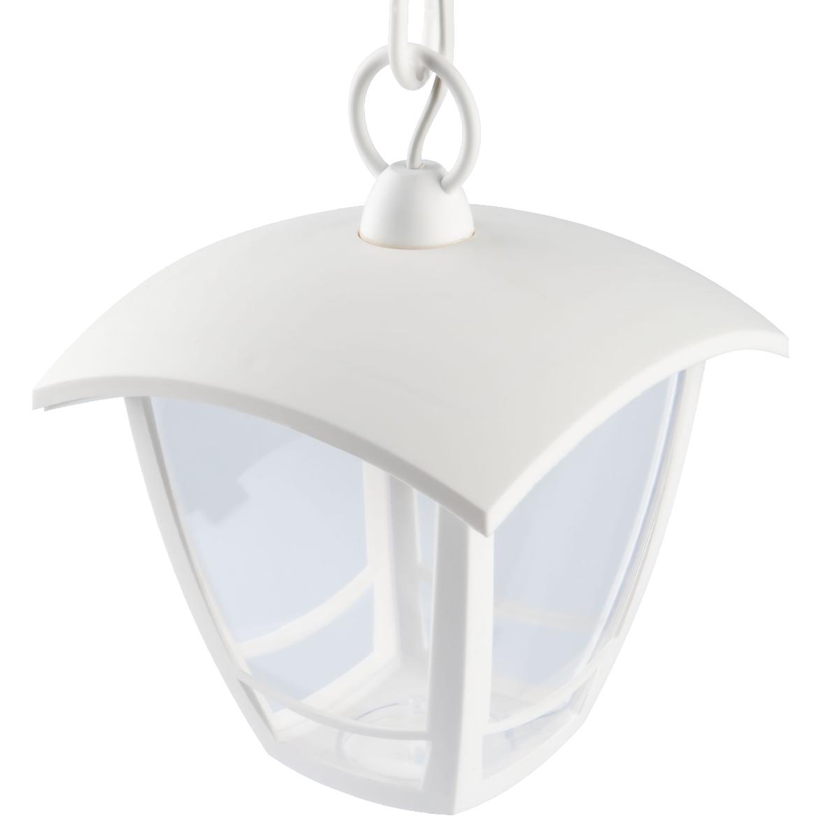 Уличный подвесной светильник ЭРА НСУ 07-40-001 «Марсель» белый Б0051203