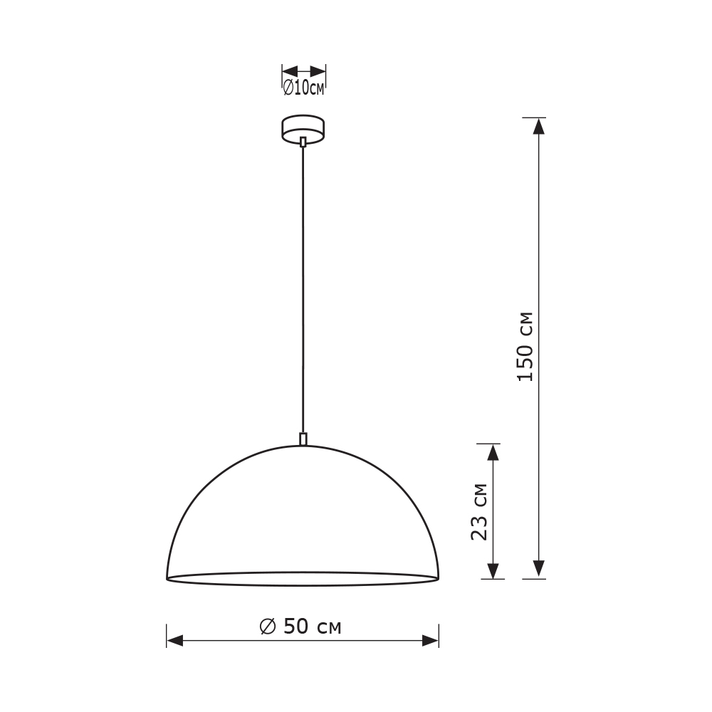 Подвесной светильник LightHall Beam 50 LH052004