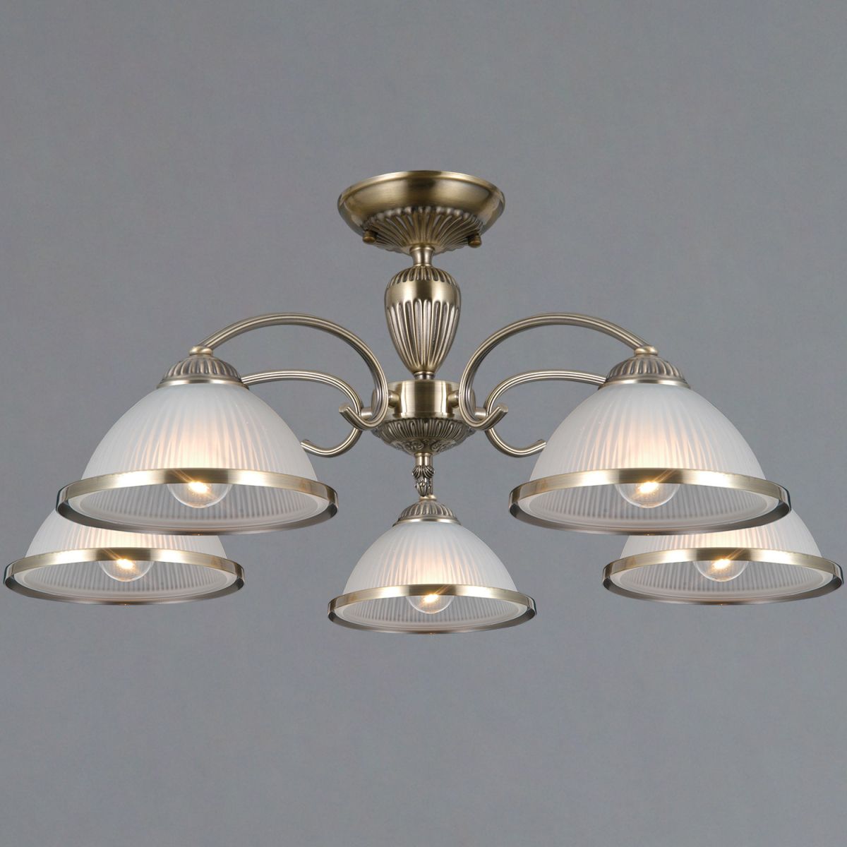 Люстра на штанге Illumico IL0596-5CSQ-25 AB AREZZO
