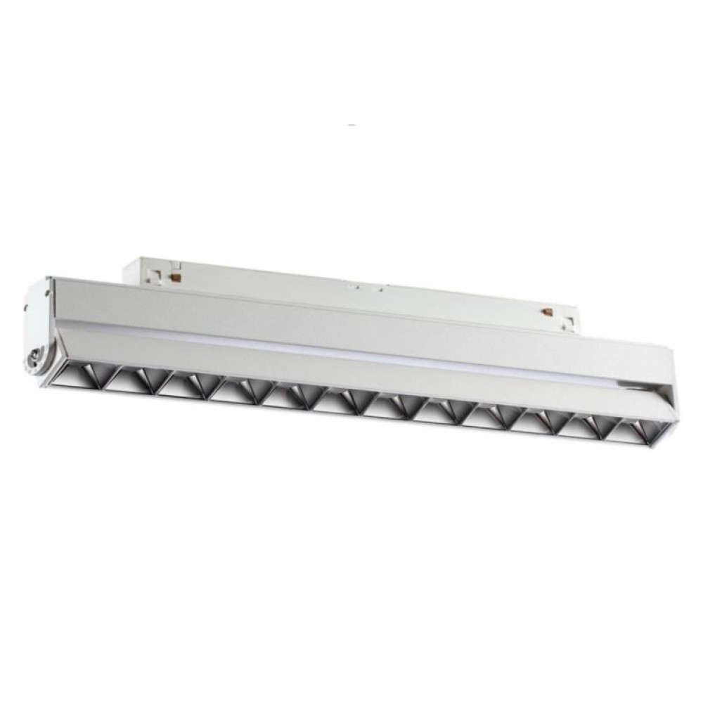 Трековый магнитный светильник AM Group MAGNET AM421 H-20A-24T-16W 3000K WH