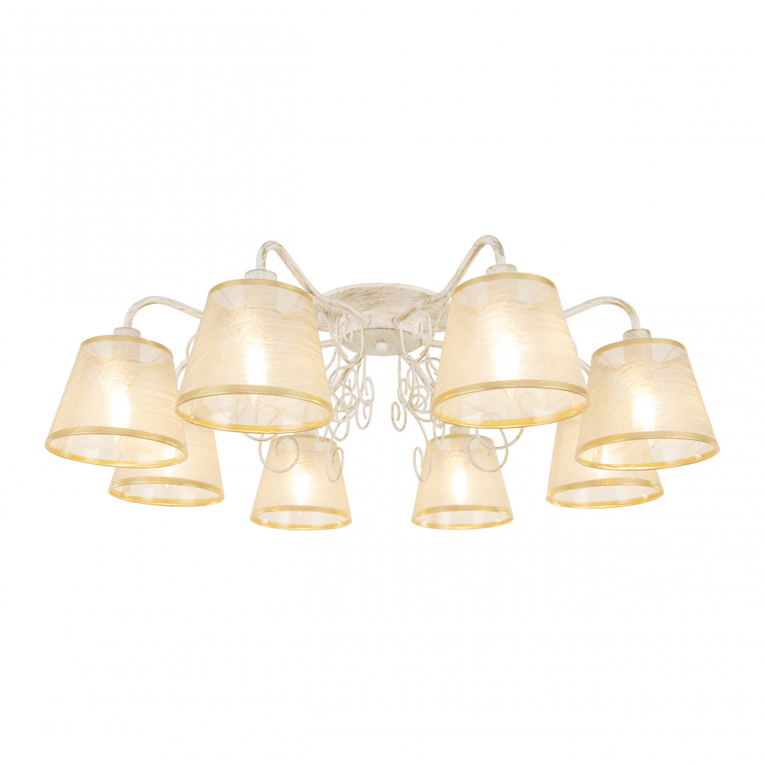 Потолочная люстра Arte Milano 341120/8 WT+G